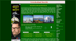 Desktop Screenshot of griechenland-insel.de